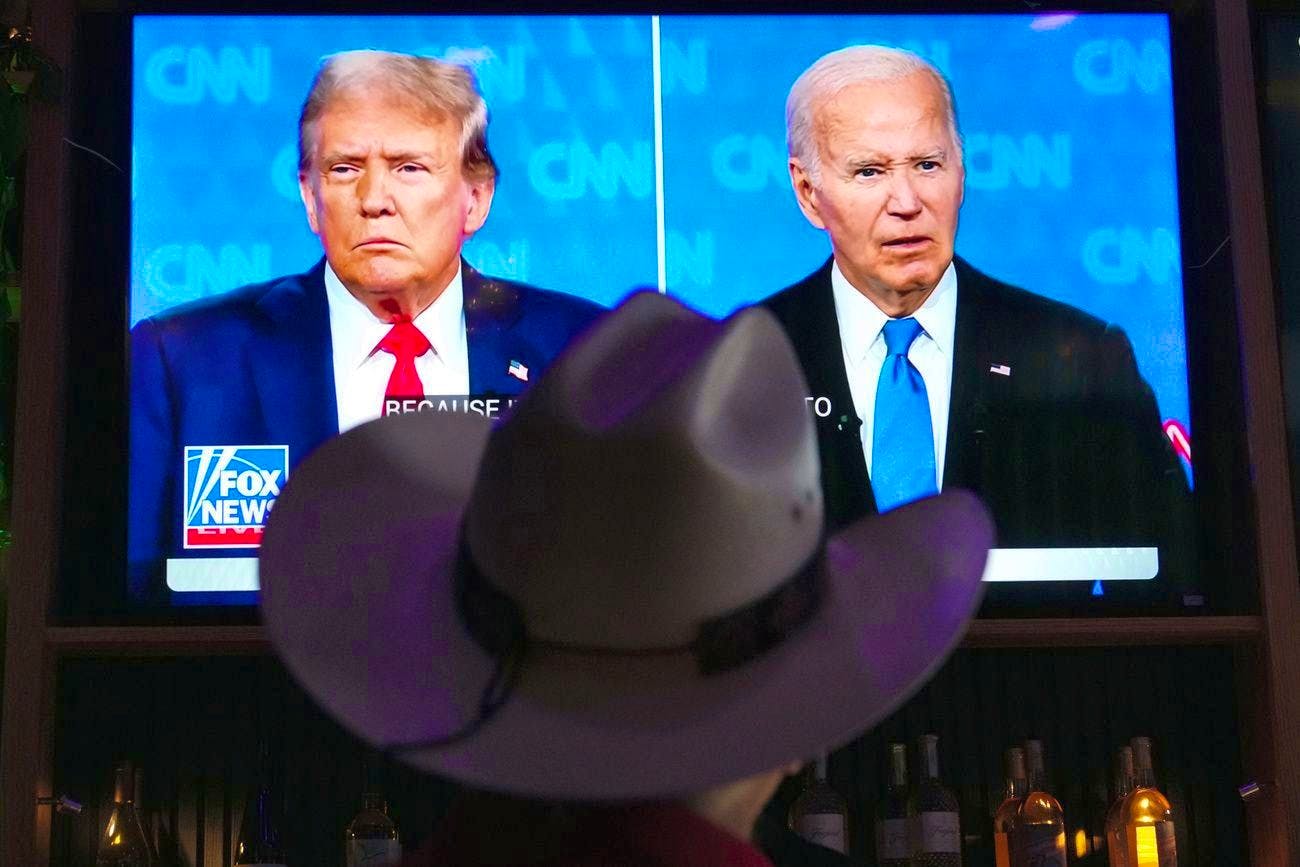 Reactions to the TV debate. Biden's appearance causes 