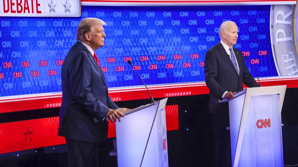 TV-Duell-Ticker. Ein «Desaster» – Biden versagt in der TV-Debatte