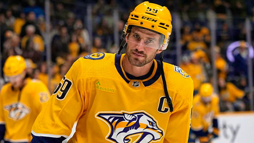 Roman Josi, captain of the Nashville Predators, finished second in the voting for the NHL's best defenseman.