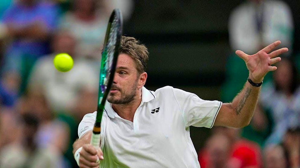 Going into the 1st round of Wimbledon as the favorite: Stan Wawrinka.