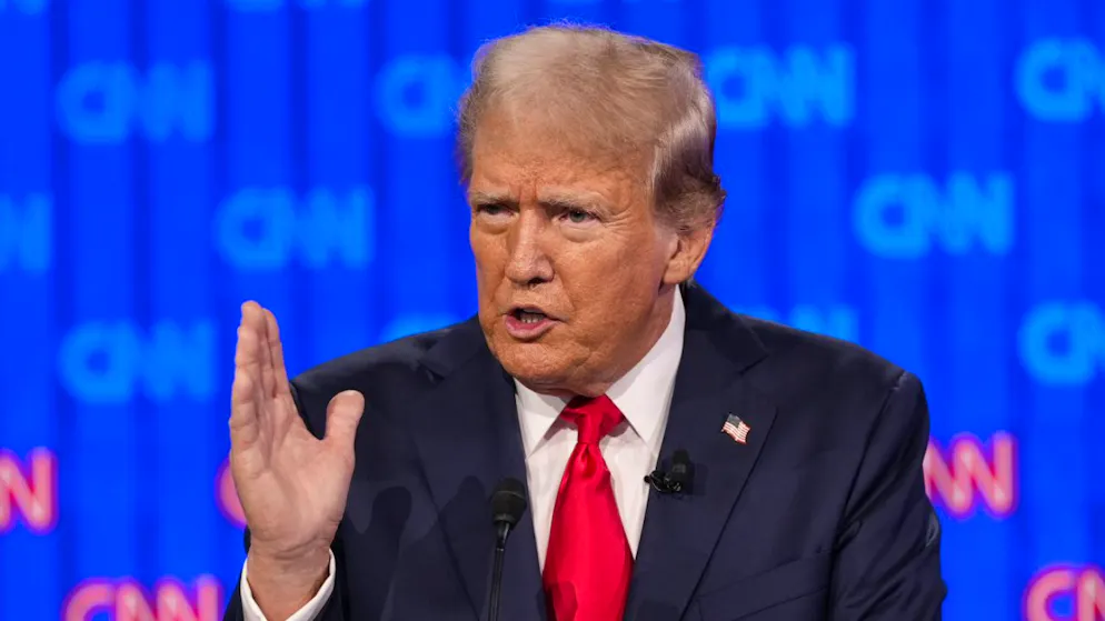 L'ex presidente degli Stati Uniti Donald Trump