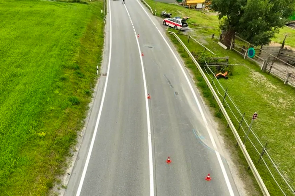 Motociclista ferito nei Grigioni
