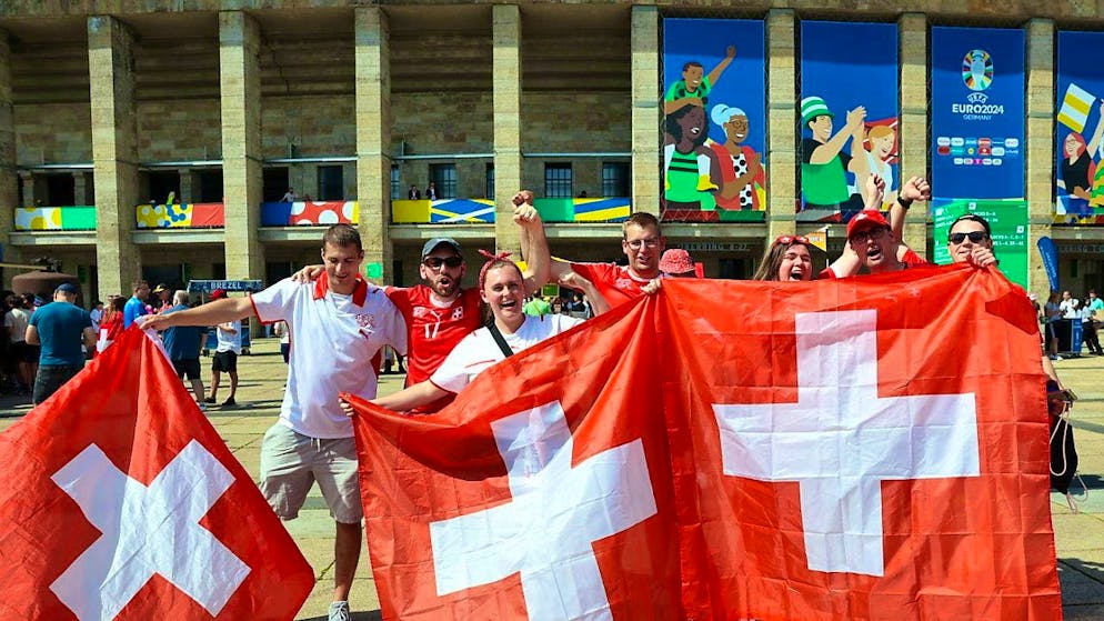 Swiss fans can cheer on their team in Berlin without restraint