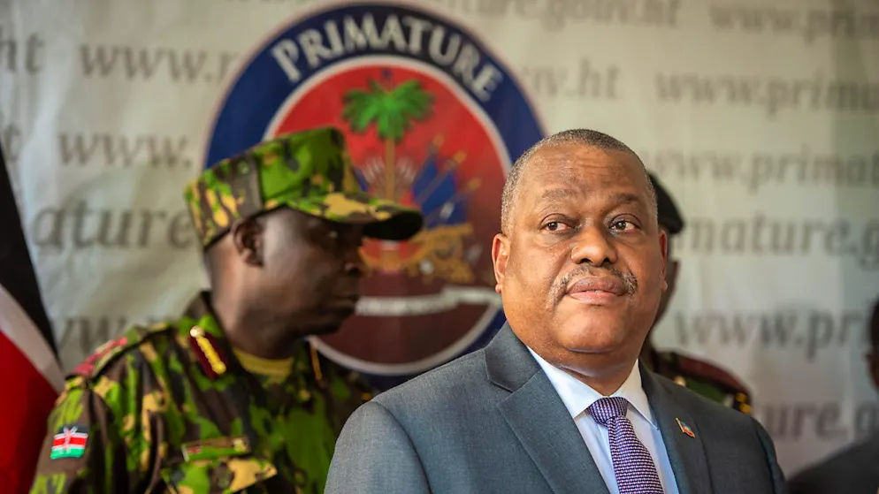 Il primo ministro di Haiti Garry Conille (foto d'archivio)