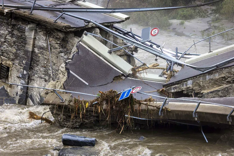 Il maltempo in Alta Vallemaggia. La valle Maggia è tagliata in due.