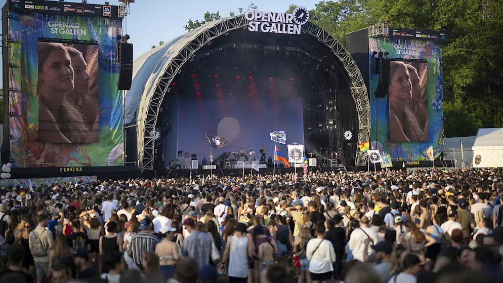 Nuovo grande successo di pubblico per l'Openair di San Gallo.