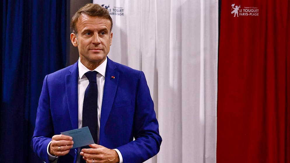 Macron hat sich verzockt. Rechtsnationale könnten in Frankreich die Mehrheit holen