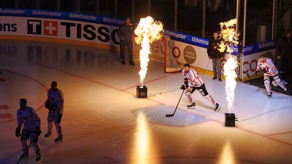 The Swiss national ice hockey team already presented itself at the home four-nation tournament in Fribourg in 2022