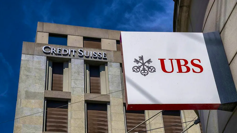 The major bank UBS has merged the Swiss legal entities UBS Switzerland and CS Switzerland as part of the CS takeover. All rights and obligations are thus transferred to UBS Switzerland.(symbolic image)