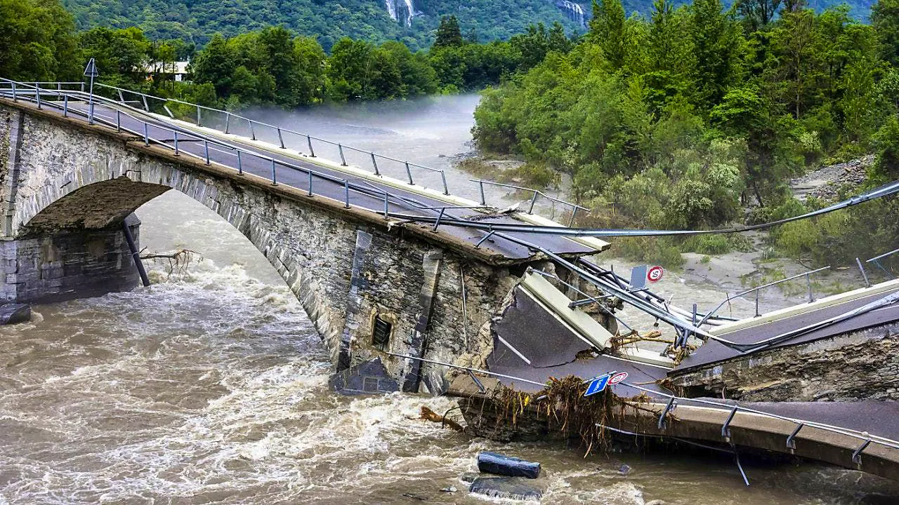 Storm. Search for missing person in the Maggia Valley continues