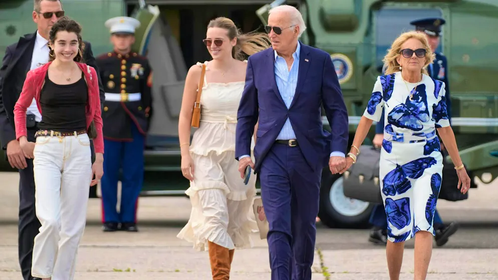 Family trip to Camp David on Saturday after the TV duel: the Bidens have no intention of giving up their presidential candidacy.
