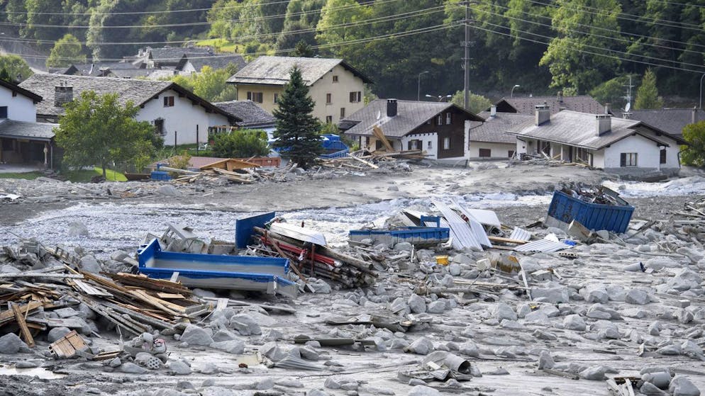 Naturgewalten in den Bergen. Murgang, Bergsturz oder Rutsch? Verheerend sind sie alle