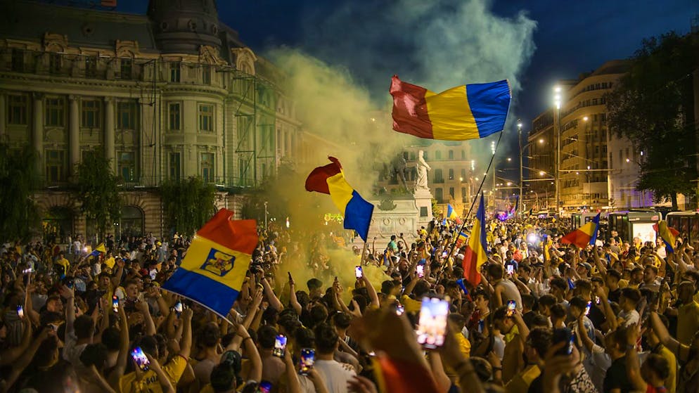 Die Rumänen und die Niederländer wollen in Deutschland gemeinsam feiern