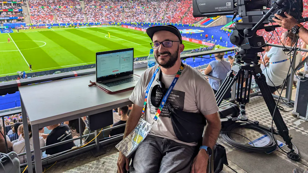 Schweizer EM-Journalist im Rollstuhl. «Ich habe das Gefühl, dass ich nicht ernst genommen werde»