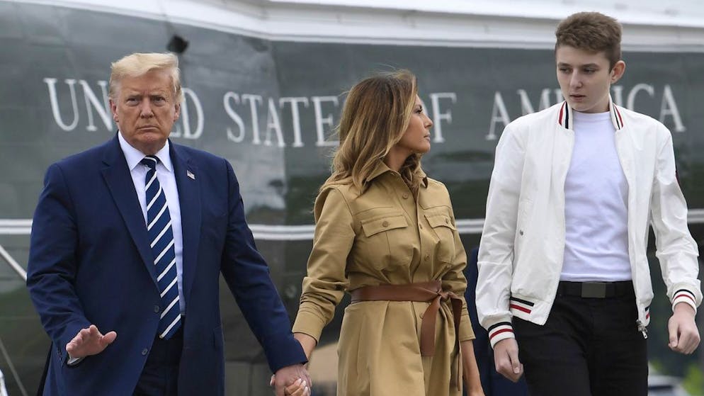 Als Präsident wäre er allein. Melania will nicht mehr mit Donald Trump ins Weisse Haus