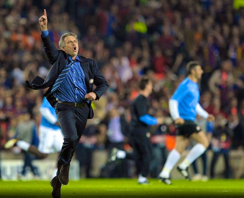 Defeat has never felt as good as it did for José Mourinho at that moment.