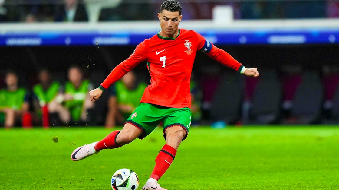 Cristiano Ronaldo's freekick statistics blue News