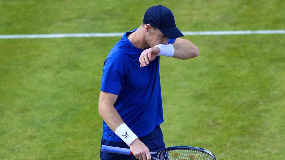 Immer wieder körperliche Schmerzen: Das Ende seiner grossartigen Karriere gestaltet sich für Andy Murray schwierig.