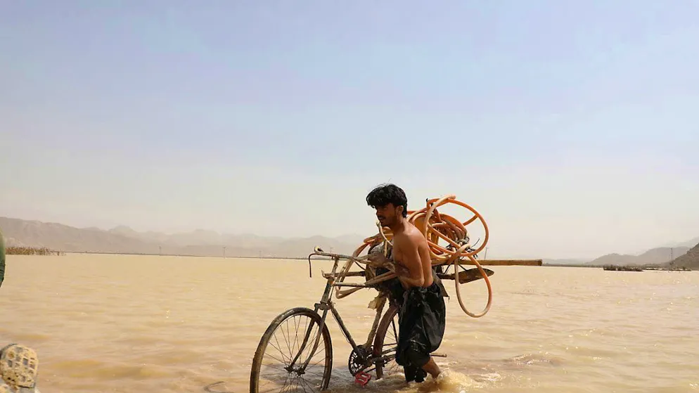 In the summer of 2022, Pakistan experienced the worst flood in its history. (archive picture)