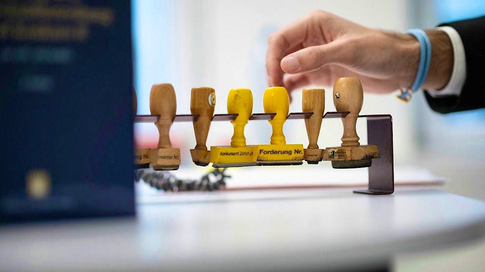 A further increase in bankruptcies is expected. (symbolic image)