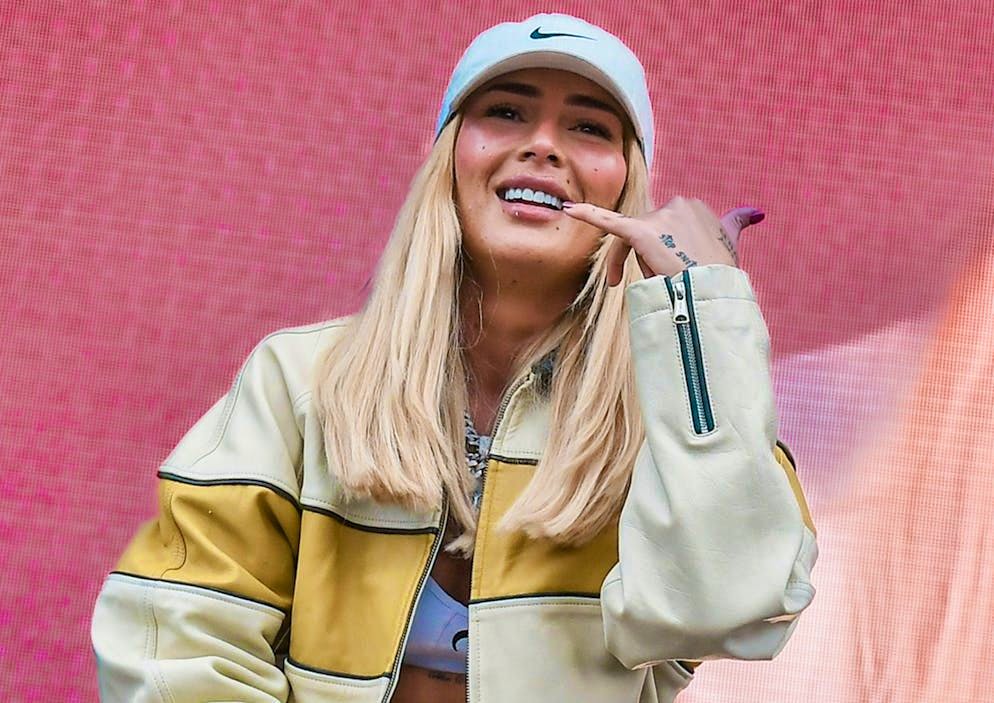 Lucerne rapper loves BVB footballer. Loredana makes love to Karim Adeyemi public