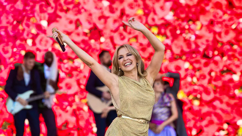 "I don't miss anything": pop singer Kylie Minogue on being single.