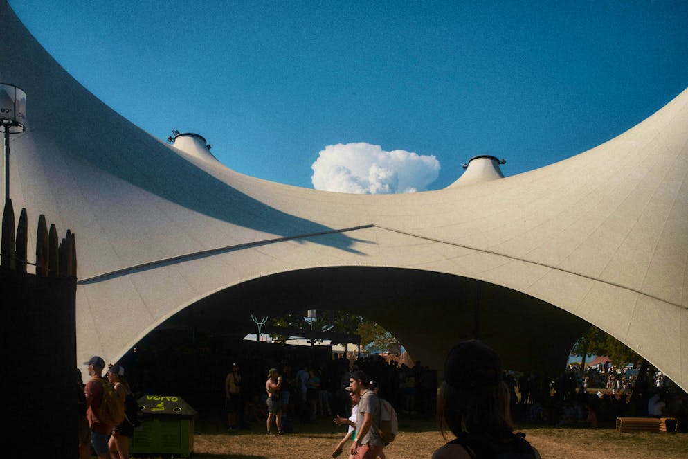 Paléo - the biggest and most beautiful open-air festival in Switzerland. A simple marquee? That's not enough at Paléo. 