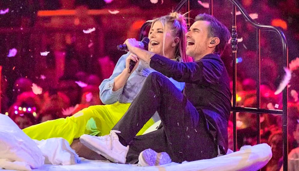 Beatrice Egli and Florian Silbereisen stirred up rumors with their performances.