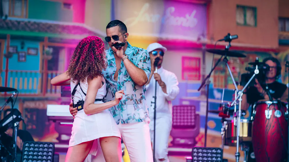 Move your hips: Loco Escrito brought the Latin groove to Locarno.