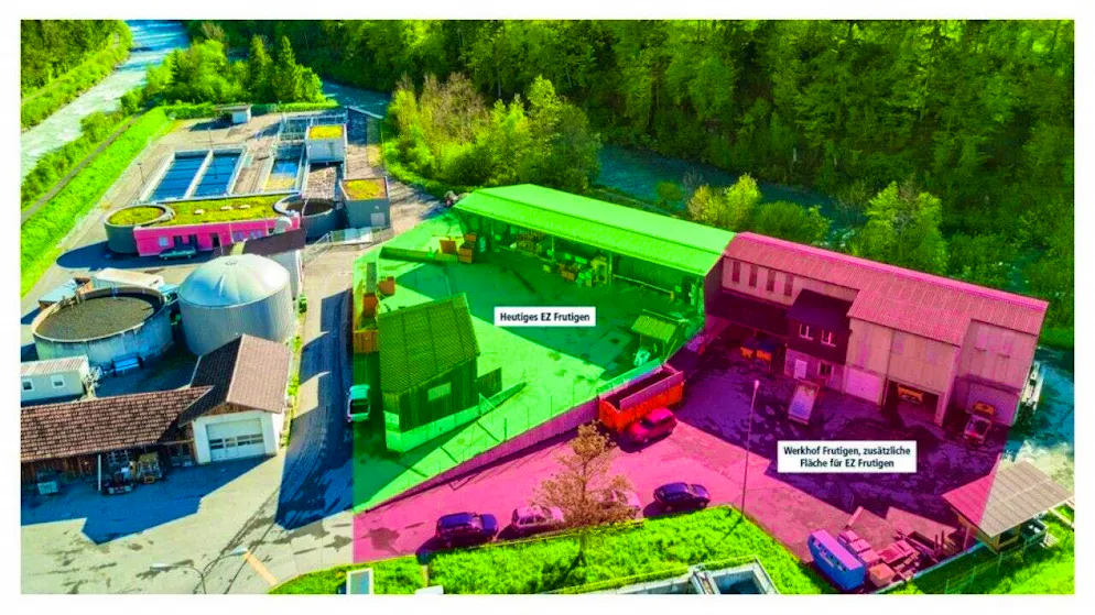 The waste disposal center in Frutigen is to be expanded.