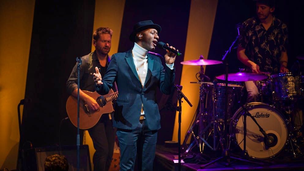 Aloe Blacc in Zermatt. This singer makes you forget all your worries
