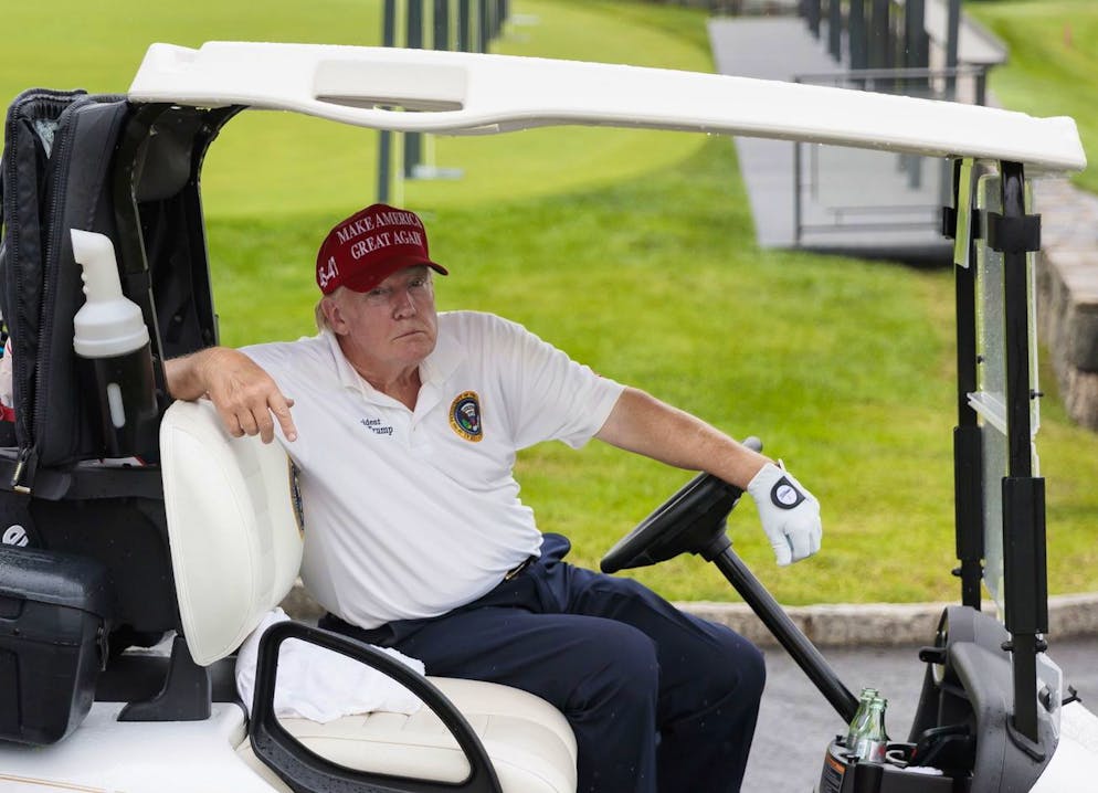 Donald Trump gilt als begeisterter Golf-Spieler