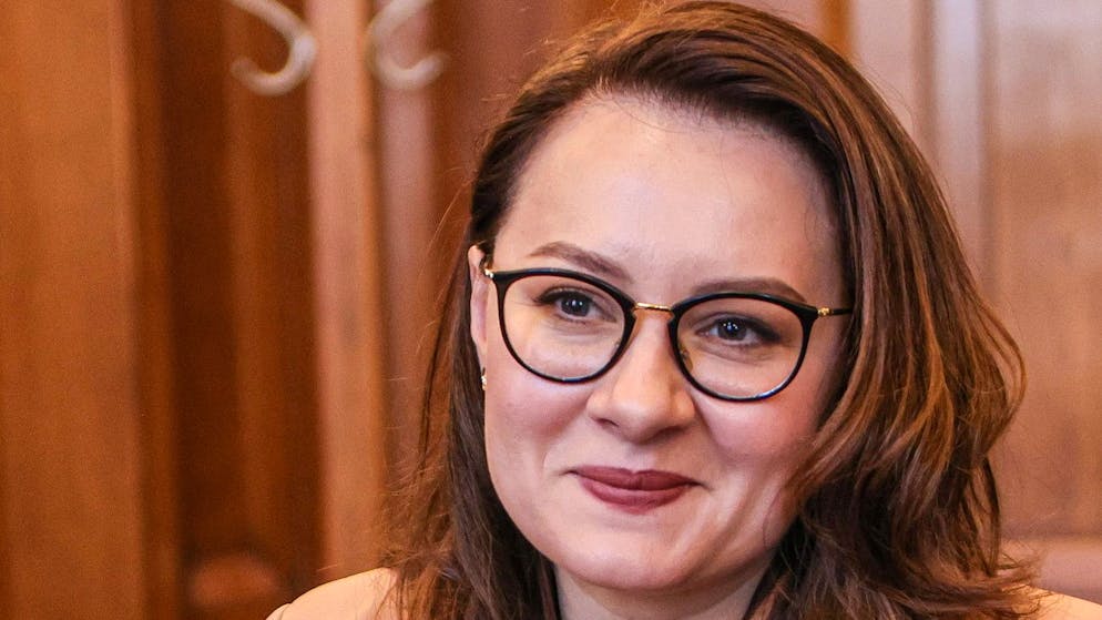 Die erste stellvertretende Premierministerin und Wirtschaftsministerin der Ukraine, Julia Swyrydenko. 