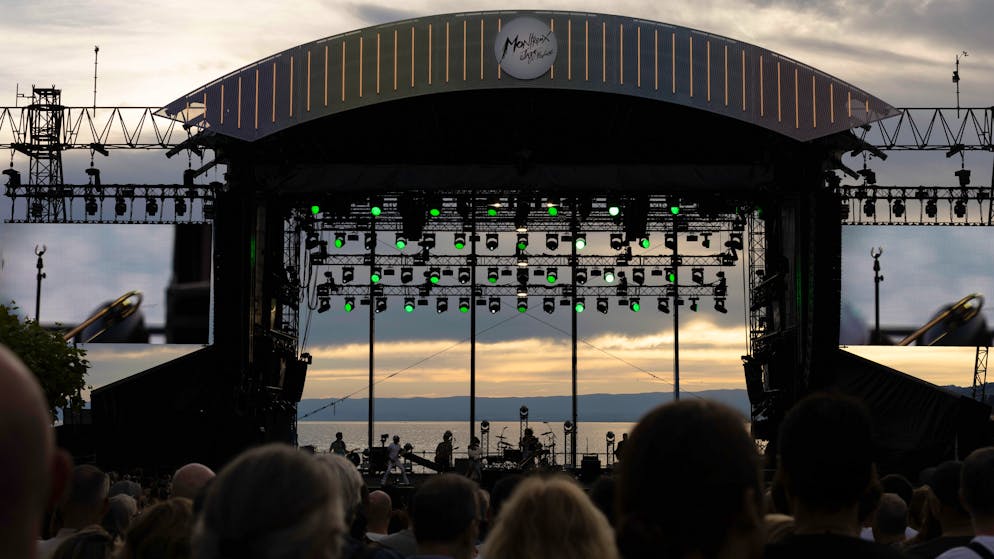 Die Seebühne ist in diesem Jahr eines der grossen Highlights des 58. Montreux Jazz Festival.