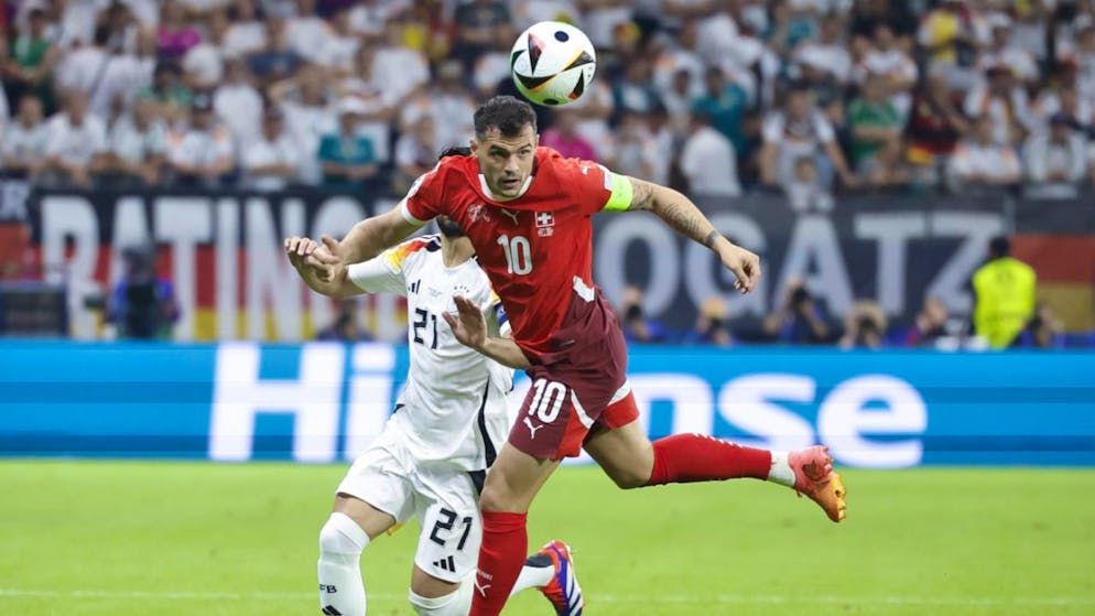 Granit Xhaka überzeugt an der EM bisher mit starken Leistungen