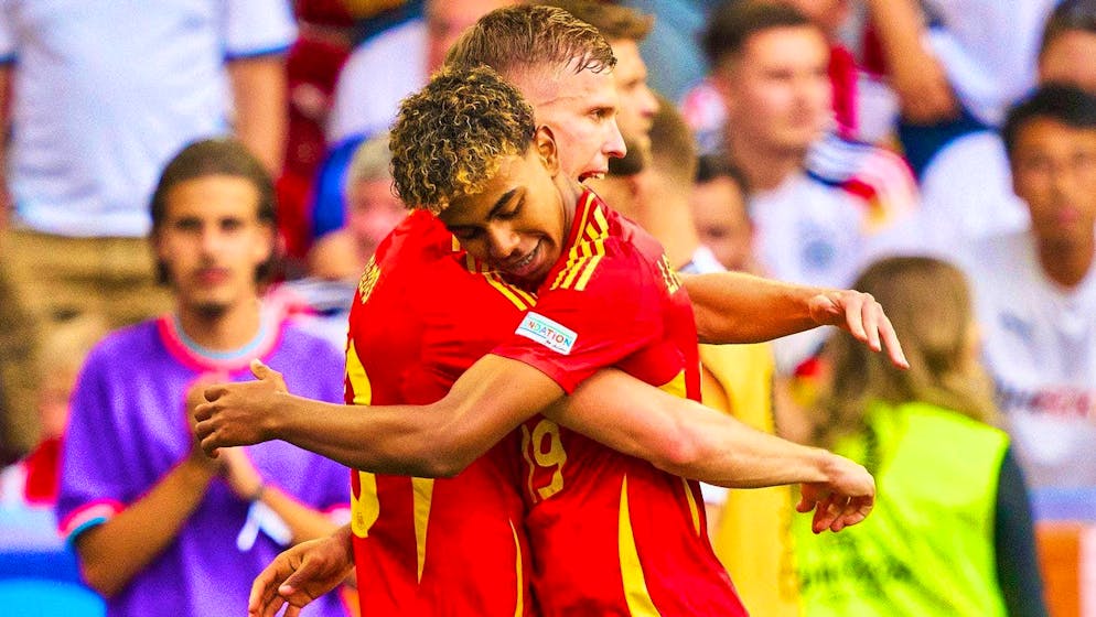Dani Olmo put Spain ahead in the 51st minute.