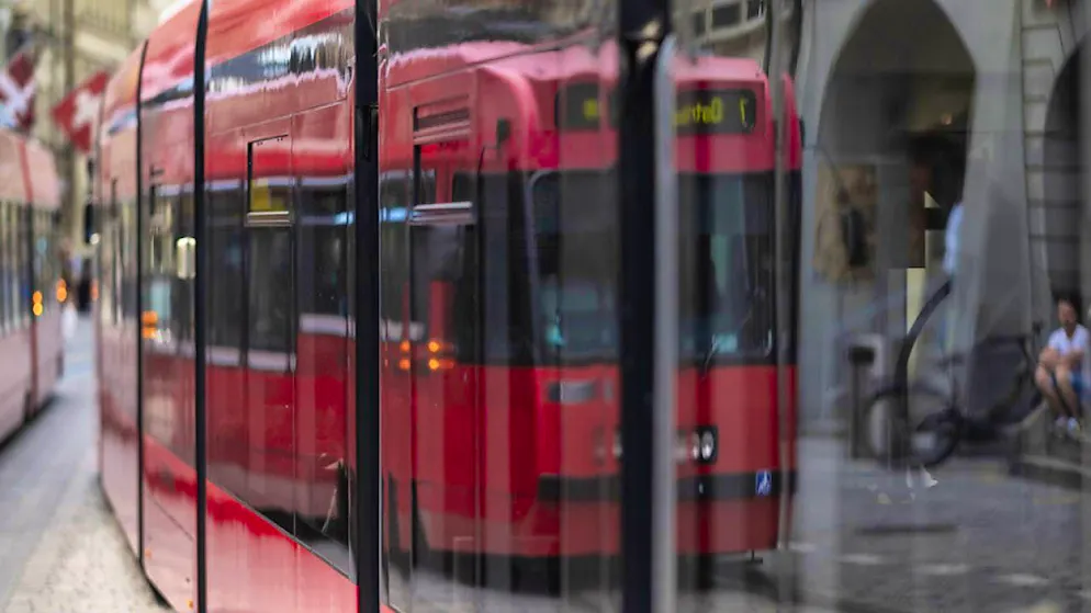 The route of Bern's second streetcar axis is controversial. (symbolic image)