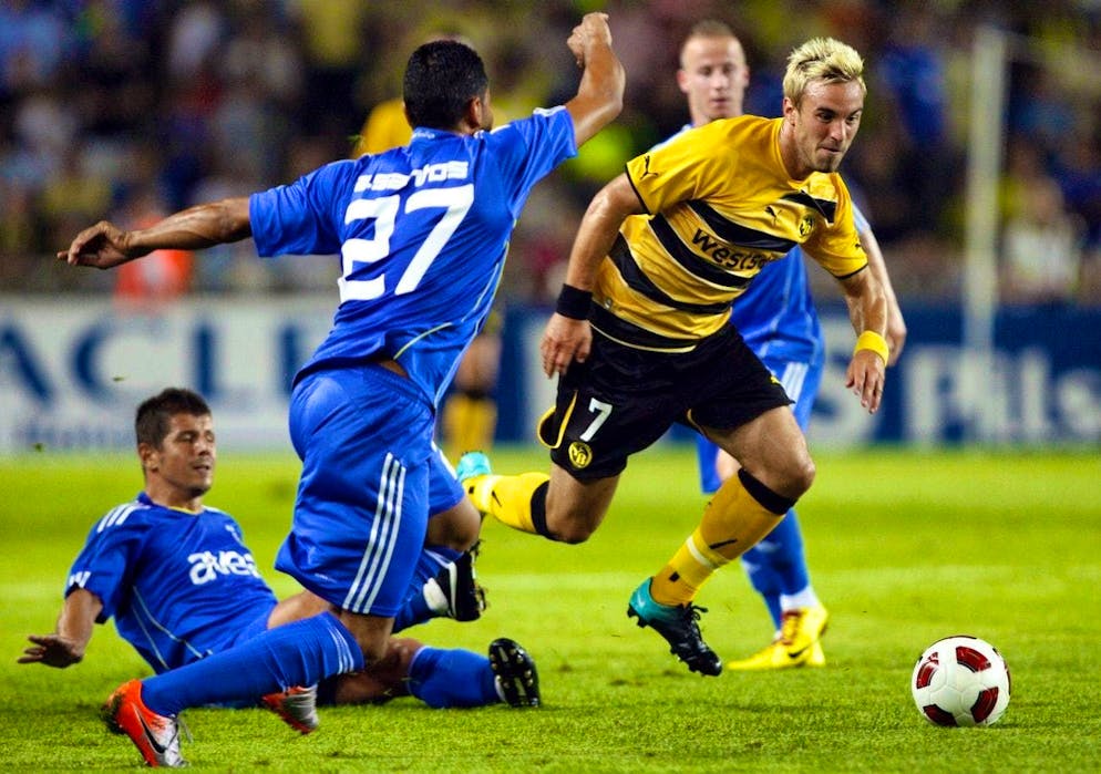 Played for Bern's Young Boys from 2009 to 2017: Swiss-English dual national Scott Sutter.