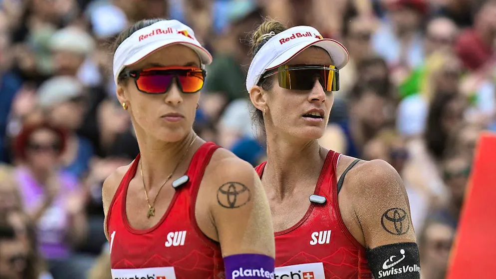 Vergé-Dépré/Mäder eliminated in the round of 16 - Gallery. The home tournament in Gstaad ends in the round of 16 for Anouk Vergé-Dépré (left) and Joana Mäder