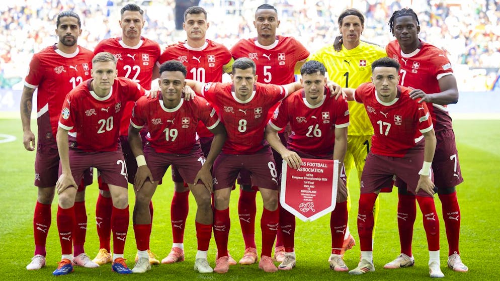 Angleterre - Suisse. Découvrez les notes des joueurs de la Nati