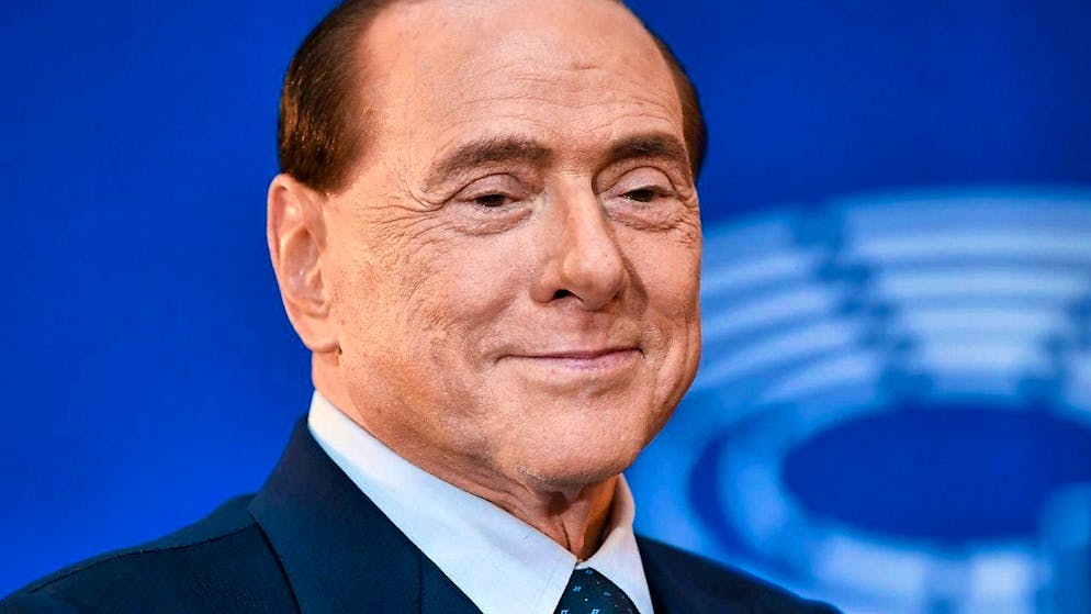 Former Italian head of government Silvio Berlusconi.