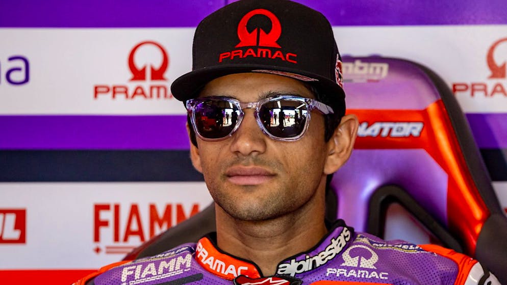 Alles im Griff: Ducati-Fahrer Jorge Martin gewinnt den Sprint beim GP von Deutschland auf dem Sachsenring