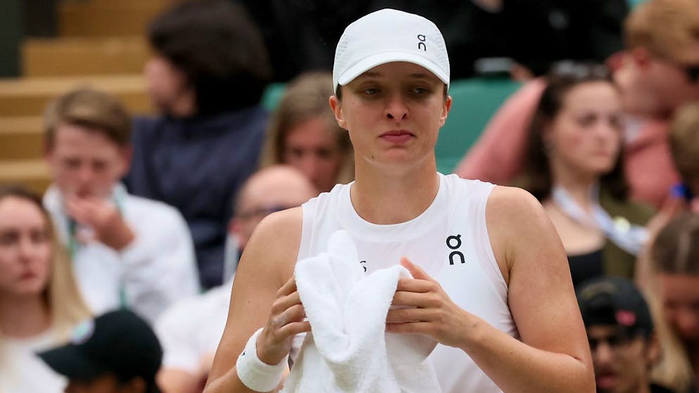 Wimbledon war erneut keine Reise wert: Iga Swiatek muss bereits nach der 3. Runde wieder nach Hause