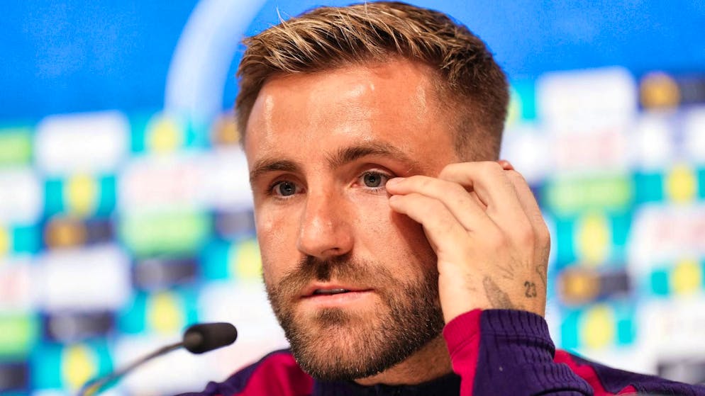Is fit and ready for 90 minutes: England's Luke Shaw.