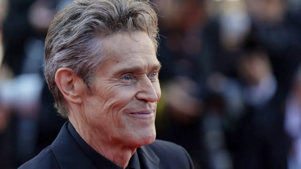 L'attore italo-americano, William Dafoe.