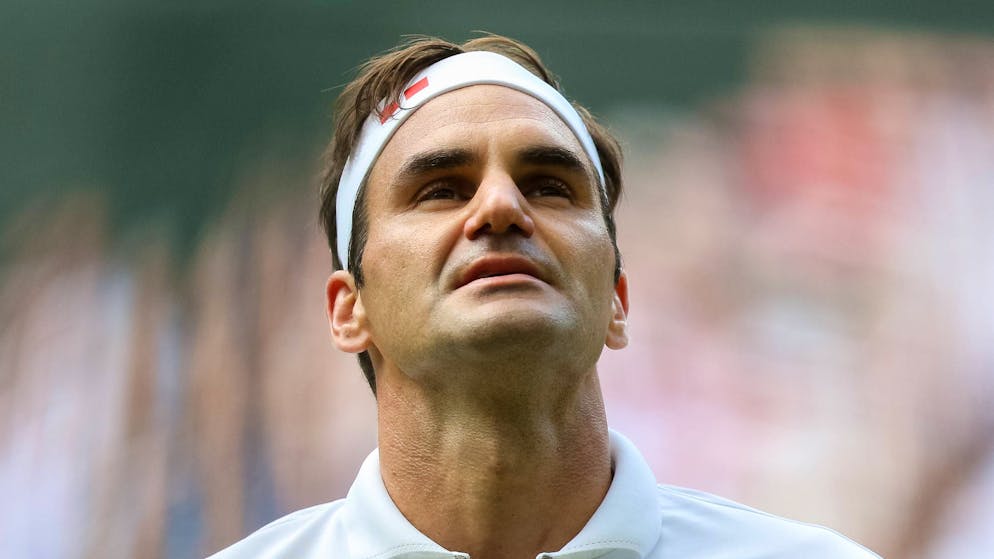 Roger Federer muss am 14. Juli 2019 gegen Novak Djokovic eine herbe Pleite einstecken.