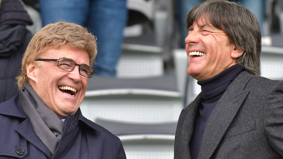 Urs Siegenthaler (links) war zwischen 2005 und 2021 als Chefscout beim DFB tätig.