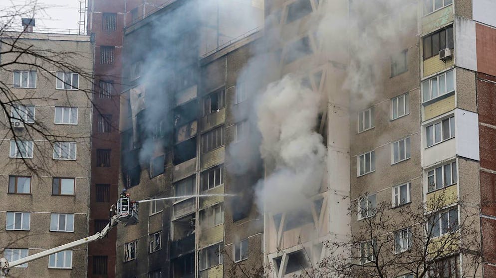 Ukraine. Au moins 5 morts dans les frappes sur Kiev