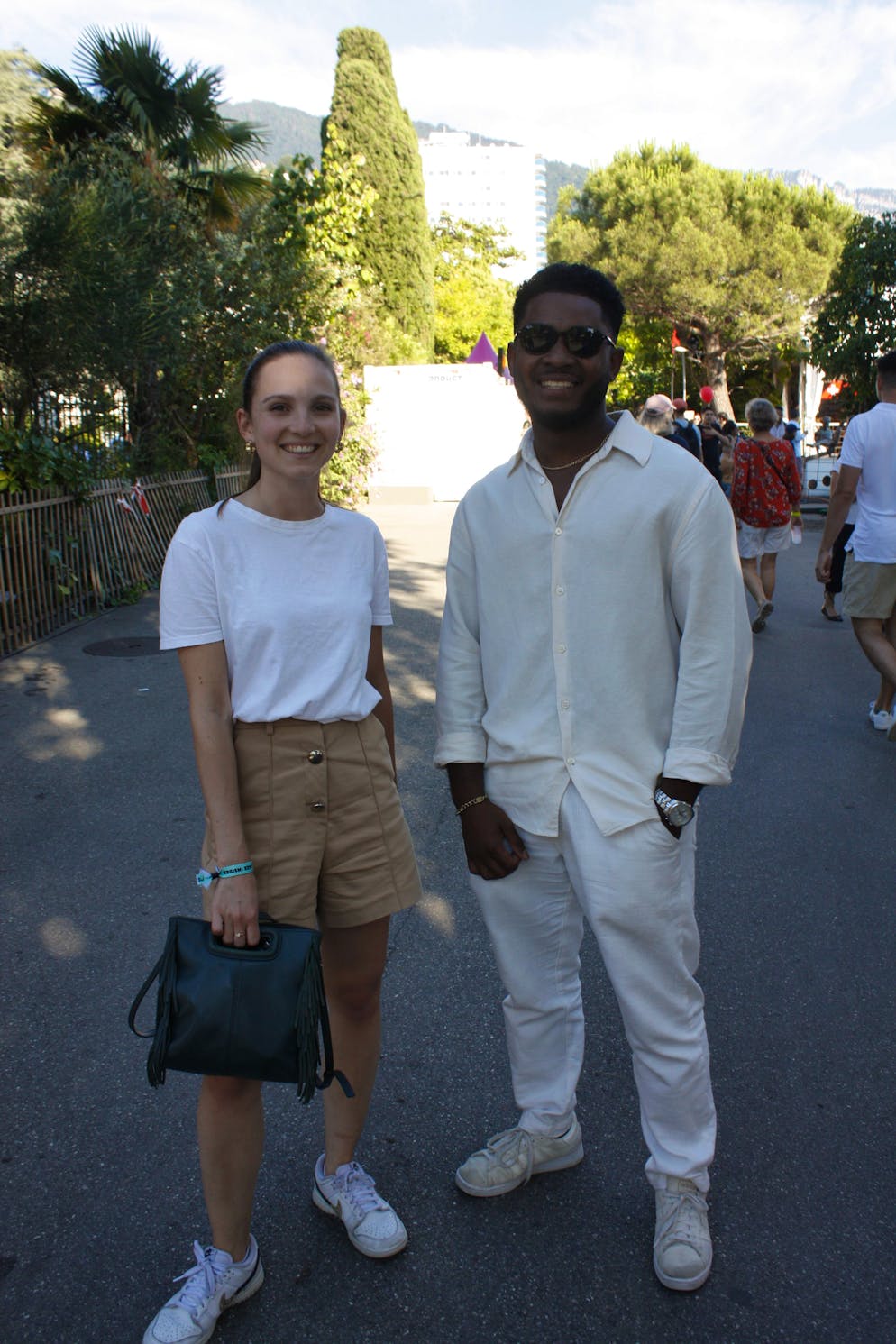 Montreux Jazz Festival 2024: Montag. Diese zwei strahlen mit der Sonne um die Wette. 