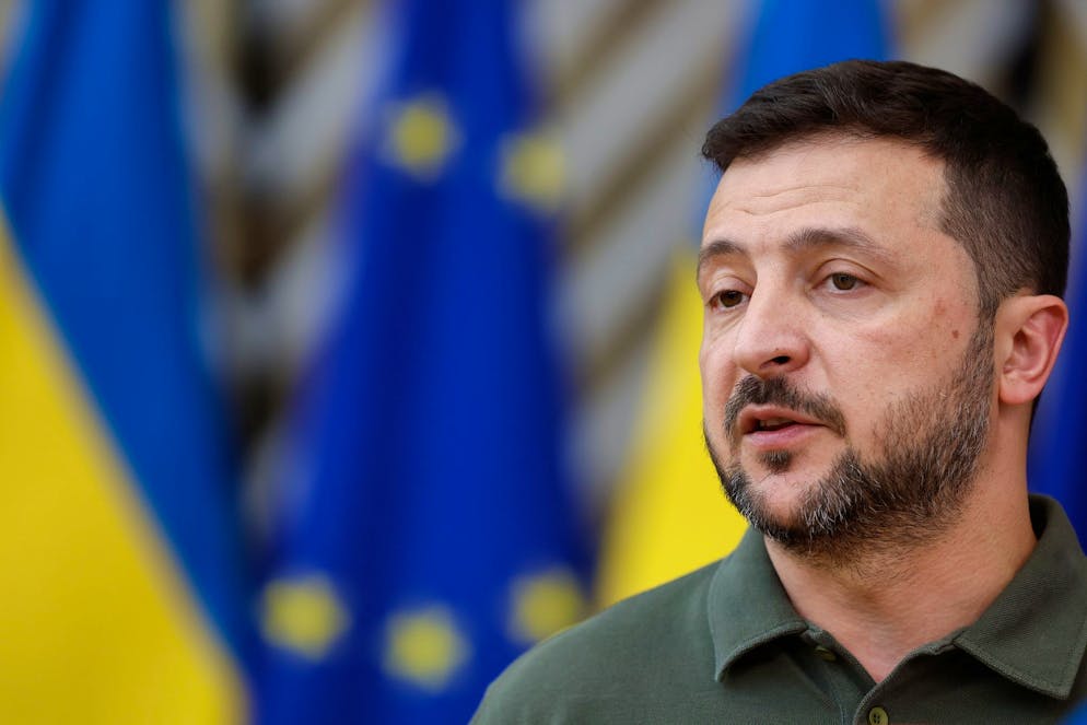 Der ukrainische Präsident Selenskyj hofft auf mehr Unterstützung.